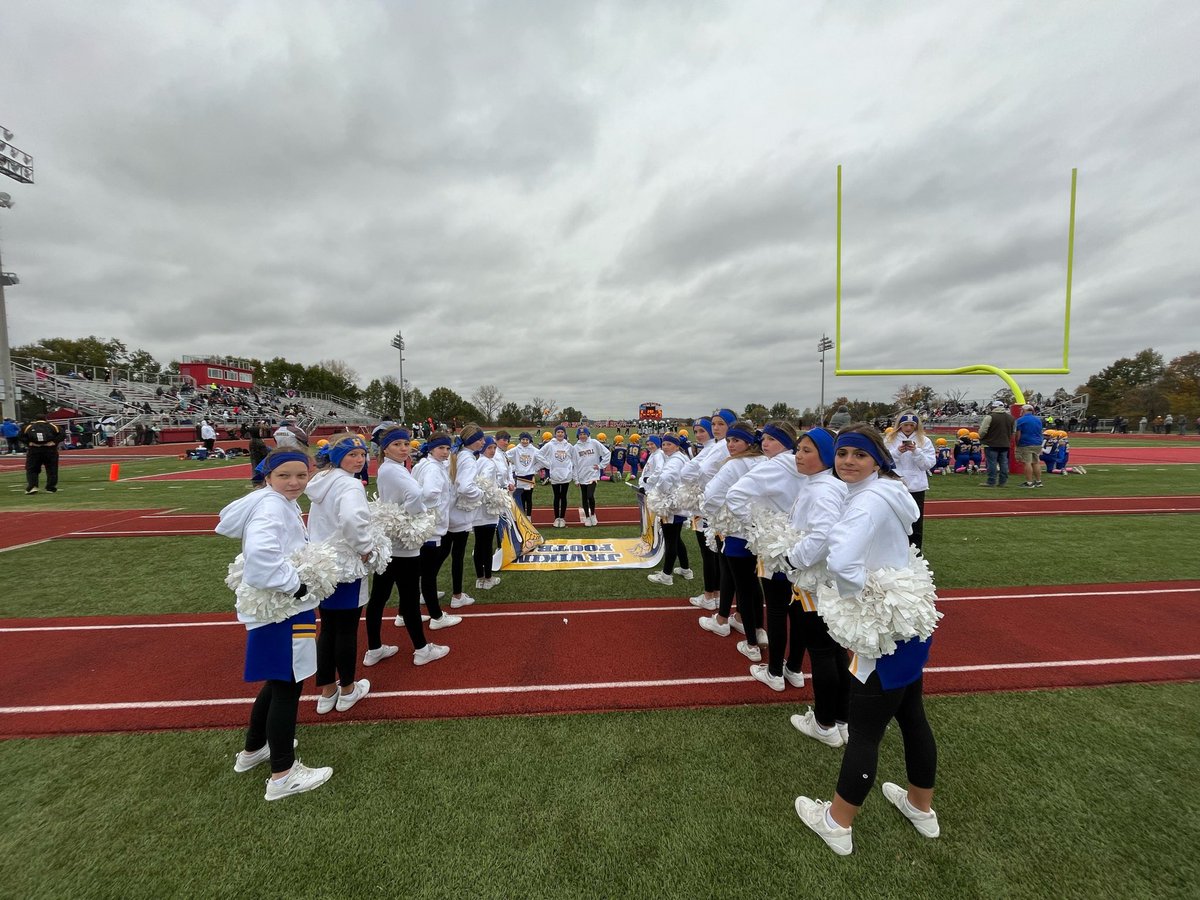 It was a fun season for the Jr Vikings Cheerleaders !!  
Congratulations to <a href="/HowellJrVikings/">JrVikingsFootball</a> 8th, 7th and 6th grade teams for making it to the Championships &amp; way to battle it out until the end for 4th and 5th, let’s get it next year💪🏼💪🏼💪🏼💪🏼.  
📣💛We love to cheer for you 💙📣
