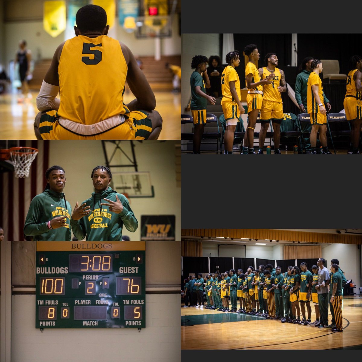 People will never understand what it took to build this program! Hats off to my guys who went 2-0 for homecoming weekend. Gave the WU family something to be proud of, WU Ya Wit 💚💛!