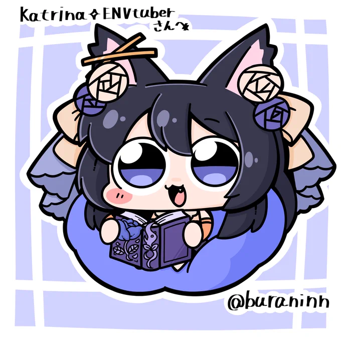 コミッションありがとうございます٩( 'ω' )و  #Skeb #Commission より