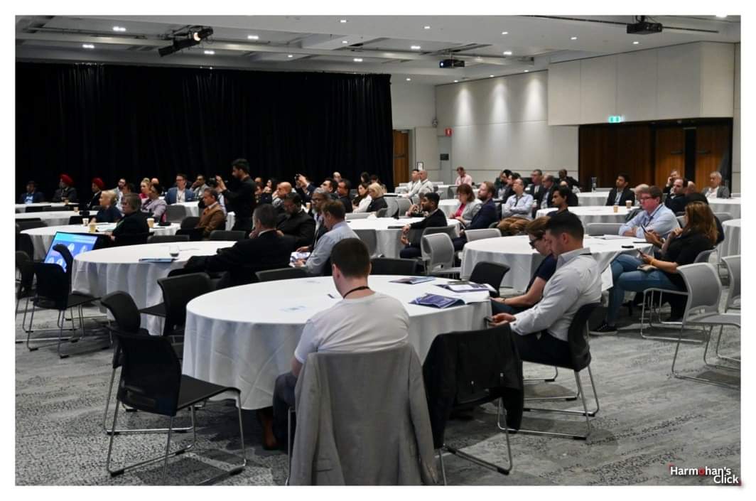 cgisydney's tweet image. Consul General Mr Manish Gupta joined an interactive panel discussion &apos;Challenges &amp;amp; Opportunities in the New Environment&apos; at #Captech 2023. Emphasised on issues of global supply chain resilience, skill development, SME collaborations and climate change.