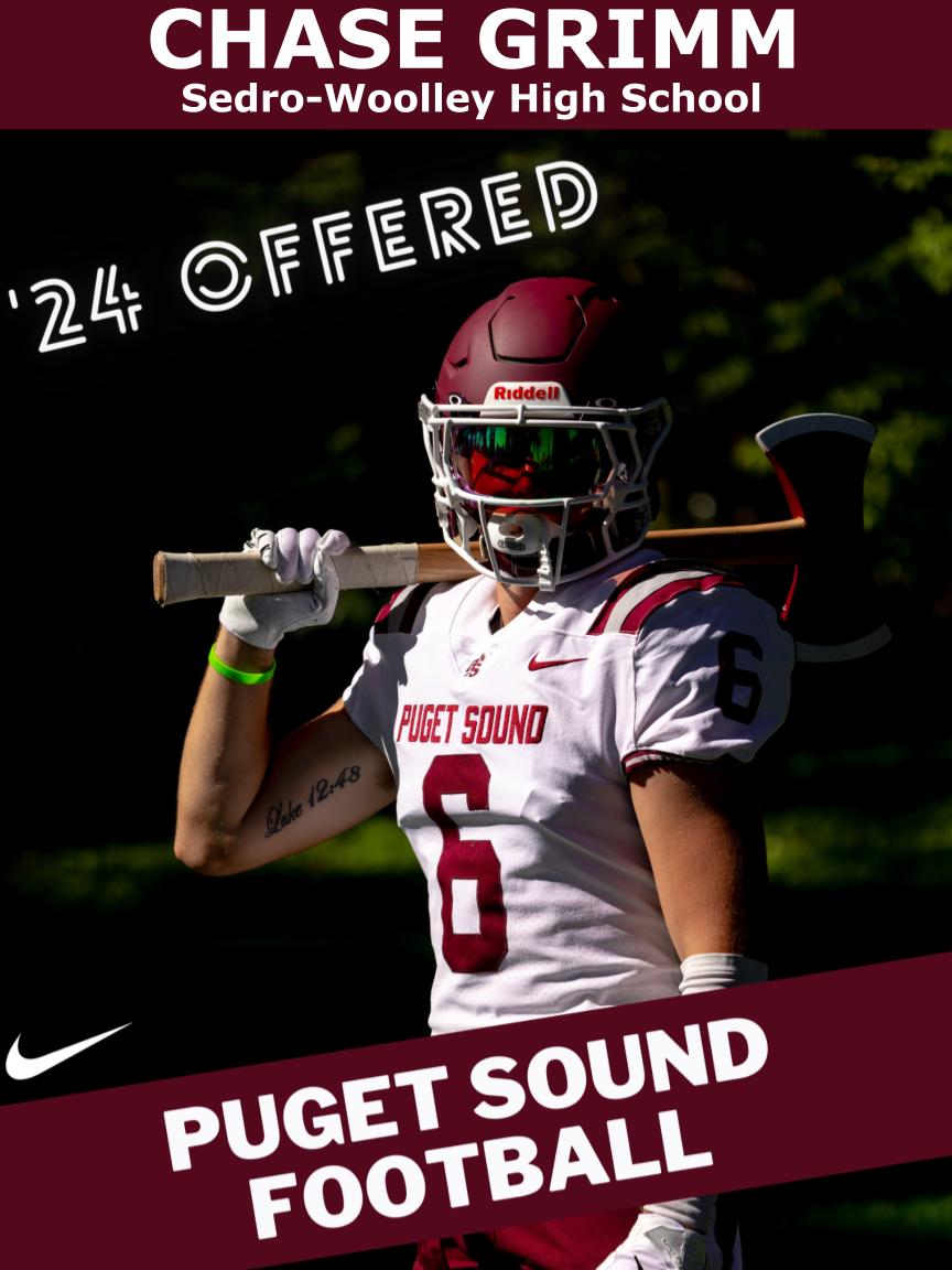Chase Grimm (@chasegrimm06) on Twitter photo #AGTG After a great conversation with <a href="/LOGGER_LBCOACH/">UPS Loggers Coach Jeff Schmidt</a> I am blessed and honored to say I have recieved my first official offer to play for <a href="/P_S_football/">Puget Sound Football</a>. <a href="/C_Oakes_9/">Cody Oakes | 🏈</a> <a href="/dre_aungst12/">Drew Aungst</a> <a href="/SWCubsFootball/">Sedro-Woolley High School Football</a> <a href="/PrepRedzoneWA/">Prep Redzone Washington</a> <a href="/PNWSports_/">PNW Sports 𝕏</a> <a href="/CascadiaPreps/">Cascadia Preps</a> <a href="/MaxPreps/">MaxPreps</a> #AGTG After a great conversation with <a href="/LOGGER_LBCOACH/">UPS Loggers Coach Jeff Schmidt</a> I am blessed and honored to say I have recieved my first official offer to play for <a href="/P_S_football/">Puget Sound Football</a>. <a href="/C_Oakes_9/">Cody Oakes | 🏈</a> <a href="/dre_aungst12/">Drew Aungst</a> <a href="/SWCubsFootball/">Sedro-Woolley High School Football</a> <a href="/PrepRedzoneWA/">Prep Redzone Washington</a> <a href="/PNWSports_/">PNW Sports 𝕏</a> <a href="/CascadiaPreps/">Cascadia Preps</a> <a href="/MaxPreps/">MaxPreps</a>