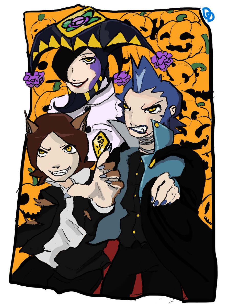 [#atlusfaithful #ペルソナ2 #Persona2]
Persona 2 Halloween drawing