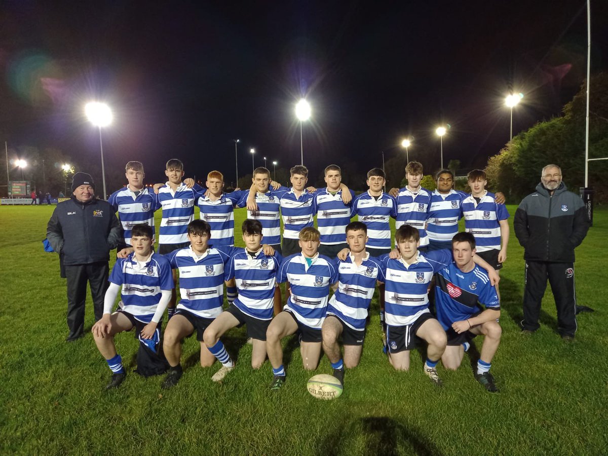 OLSPCKPE's tweet photo. Congratulations to our #teamknock Rugby 🏉 team who had an impressive win over Donaghadee this week. 2 Tries by Thomas McCusker and excellent conversion by Ronan Donnelly 👏💪🏻 Mr Collins is delighted with the performance 🔵⚫️ well done to all involved! https://t.co/C1gOijpE9f