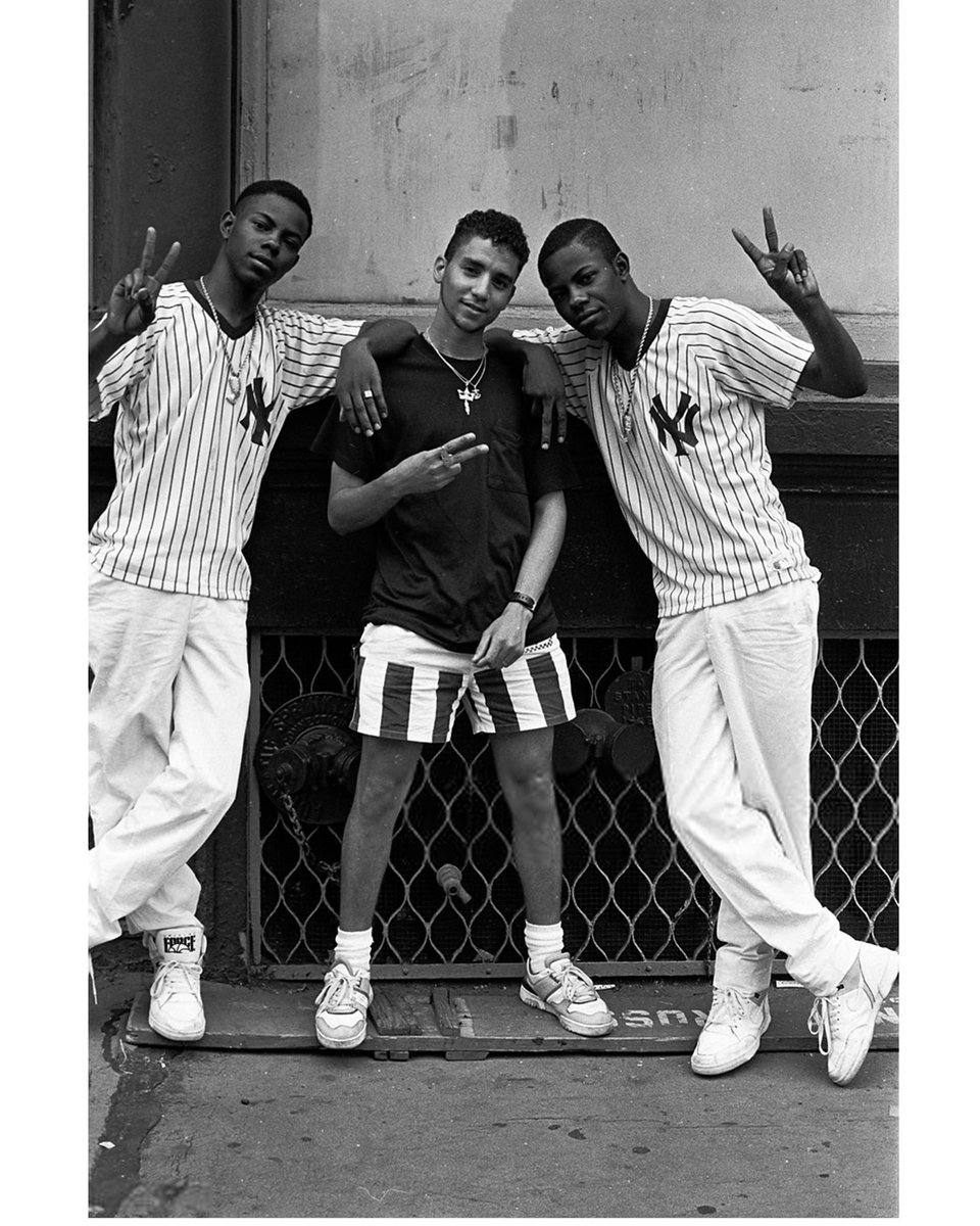 TwinHype's tweet photo. Classic rare shots of Twin Hype with DJ King Shameek in NYC. https://t.co/ZVijKnAnKA