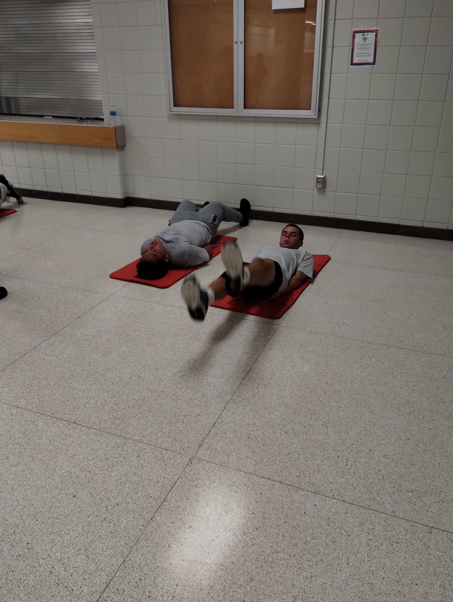 NorthAFJROTC's tweet photo. Fitness Friday station workout https://t.co/WRPAvGrL4P