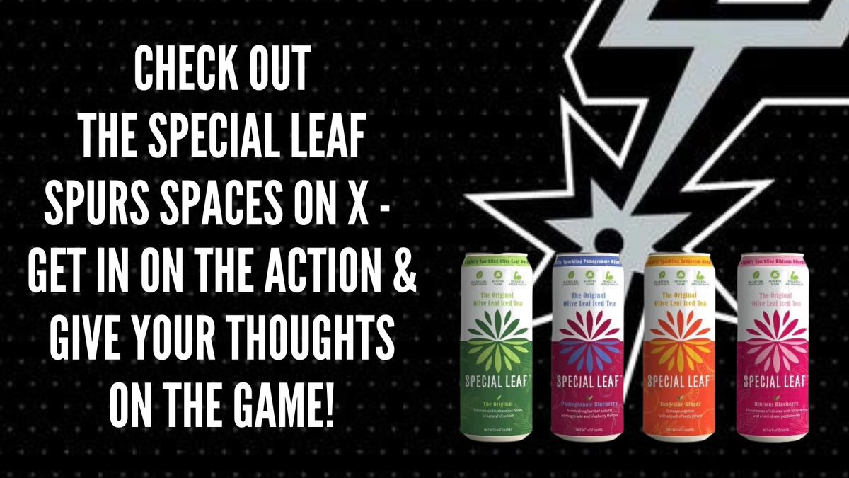 CastroSunsSolar's tweet image. Hey #SpursTwitter Get on with The @SpecialLeaf Spurs Space on X - Tonight.. @MattLerma_PS @MCS_GC @RealSpurnandez @ChicanaFuerte @BexarApparel @twoshotspodcast