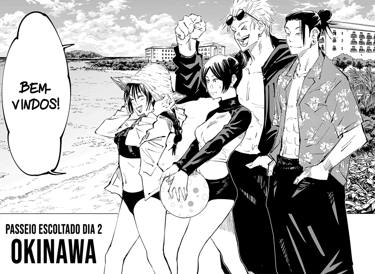 GojoVolta's tweet photo. Dia 32 · Praia de Okinawa.

#VoltaGojo https://t.co/YKO6vhYOeV