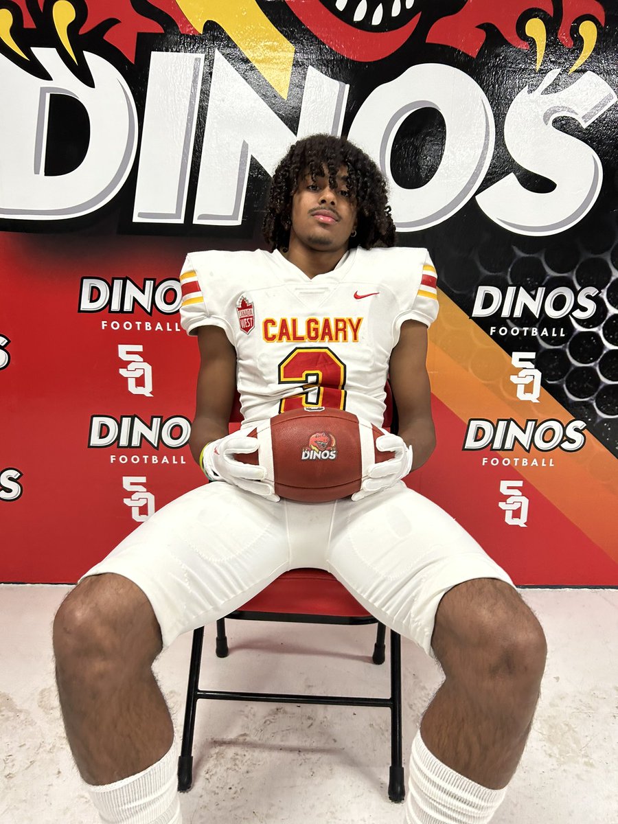 IsaiahPBaker1's tweet photo. After a great conversation with coach Harris and @Coach_Mollard  I’m excited to announce my first scholarship offer to the university of Calgary!!! @Dinos_Football https://t.co/LHl2kIMLQ3