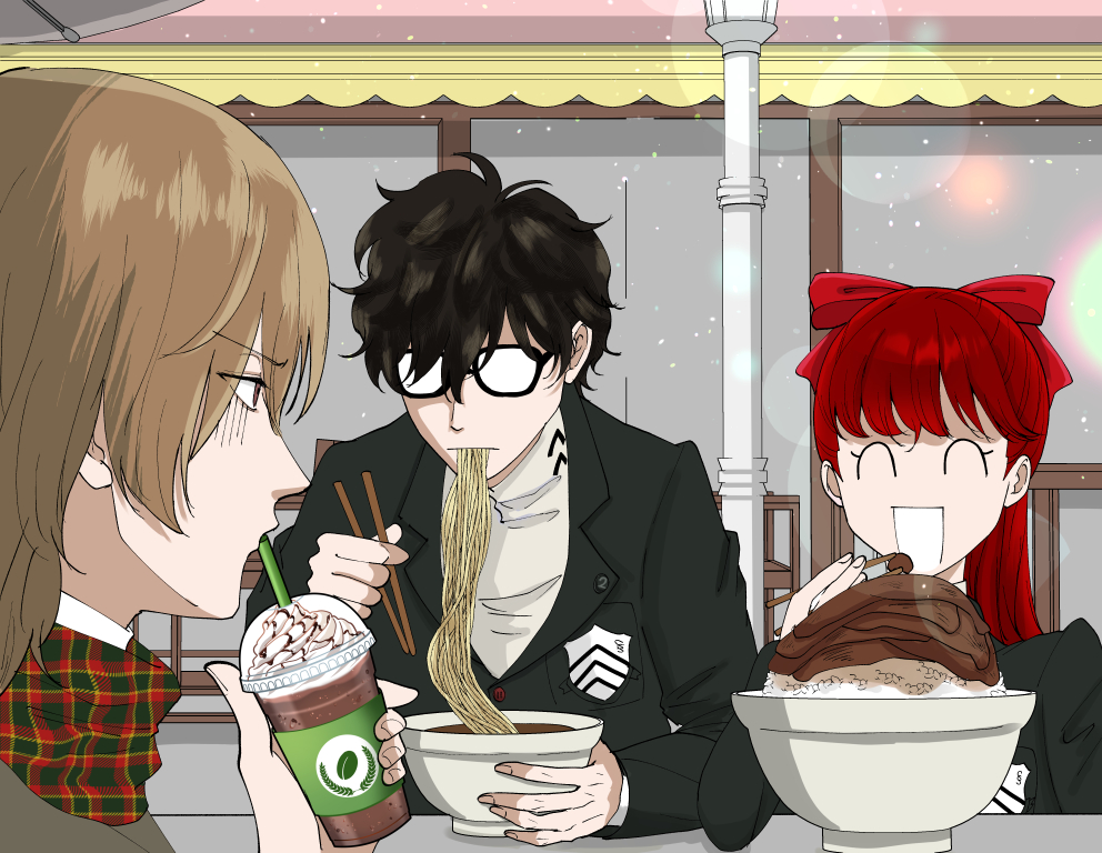 カフェで軽く休憩するか……