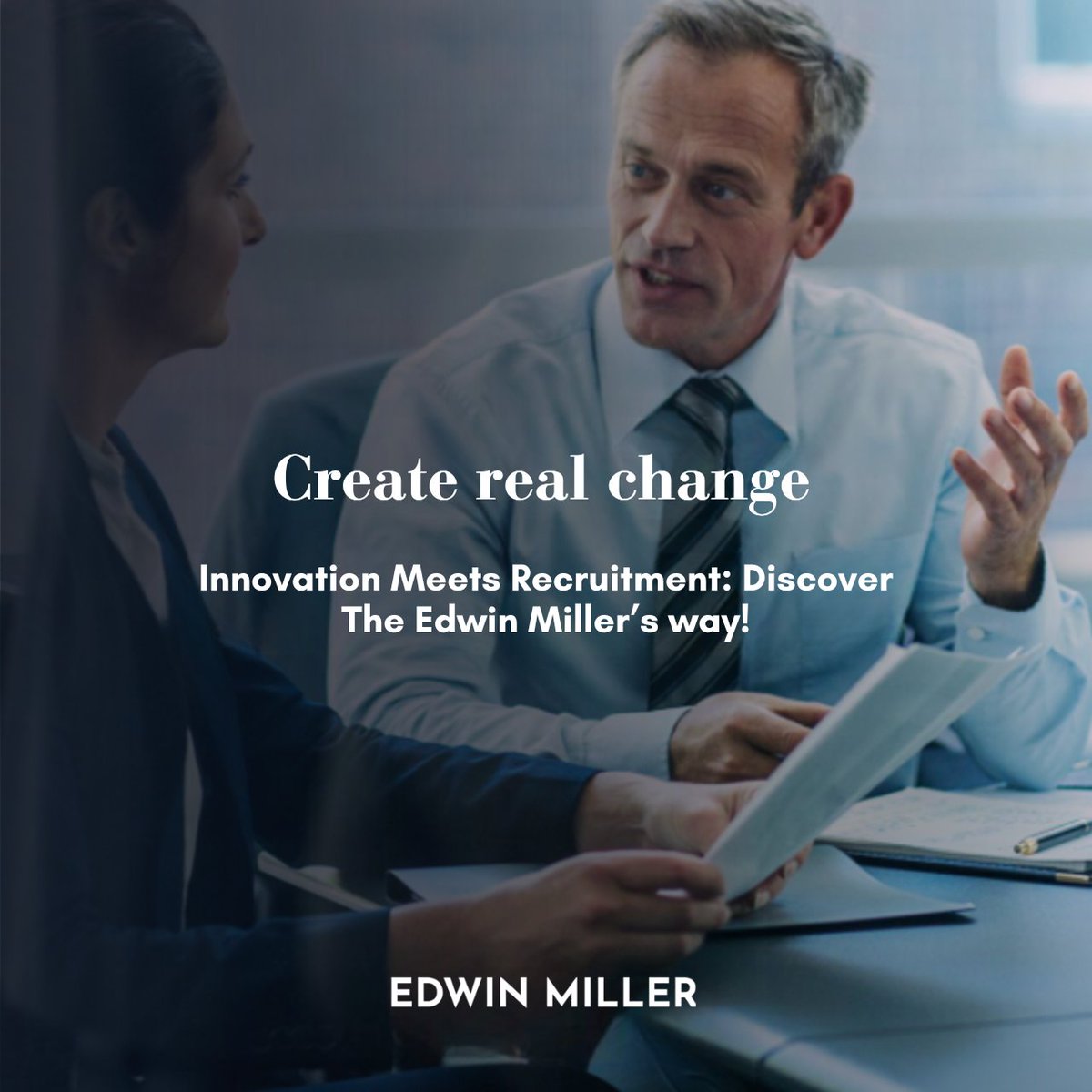 EdwinMillerLLC's tweet photo. Ready to create a change? 🚀 Innovation meets recruitment Edwin Miller's way. Join us on a journey toward a brighter future. Get in touch with one of our consultants today! https://t.co/IolcSOllyK 

#EdwinMillerRPO 
#FirstRecruiters https://t.co/TXXL1UildO