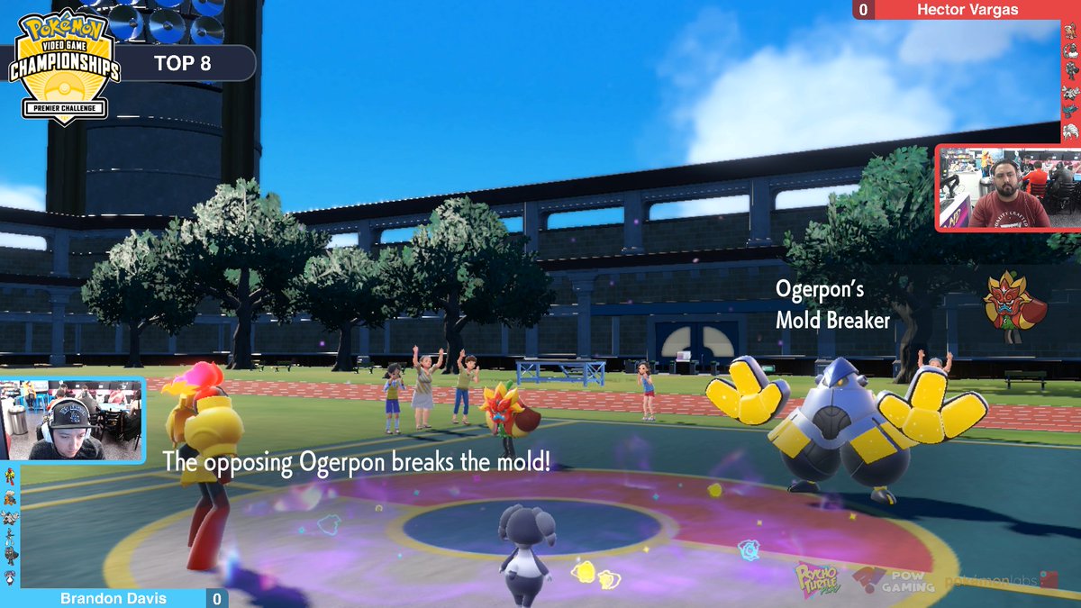 TtvPOWgaming's tweet photo. Toronto? All the best #pokemonVGC battles are happening right here in Pico Rivera at @PsychoTurtleTCG. ๐๐๐
TOP 8 is underway! Jump in chat and catch the action!
๐บ: https://t.co/pS9nTFrvh8
#pokemon #PokemonScarletViolet #PlayPokemon #PathToWorlds https://t.co/kAFTGqU2Kx