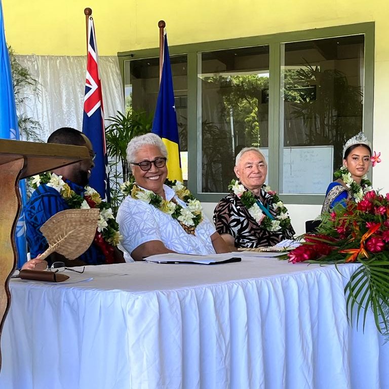 UNDP_Samoa's tweet image. #UNDay2023 brought together our #PartnersAtCore, including @JapanGov in Samoa, who is working with us &amp;amp; @samoagovt to transform land &amp;amp; maritime transport under the Climate Action Pathways for Island Transport #CAPIT Project, making transportation greener &amp;amp; cleaner in 🇼🇸.