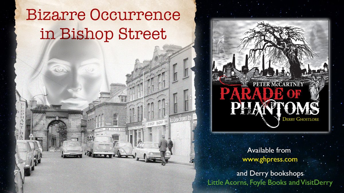 Guildhall Press (@guildhallpress) on Twitter photo Listen to Bizarre Occurrence in Bishop Street – one of seven chilling ghost stories featured in the Parade of Phantoms Audiobook – at ghpress.com/shop/parade-of………Get Parade of Phantoms book at ghpress.com/shop/product/p……… #DerryHalloween #VisitDerry
<a href="/Derryvisitor/">Visit Derry</a> <a href="/BBCRadioFoyle/">BBC Radio Foyle</a> Listen to Bizarre Occurrence in Bishop Street – one of seven chilling ghost stories featured in the Parade of Phantoms Audiobook – at ghpress.com/shop/parade-of………Get Parade of Phantoms book at ghpress.com/shop/product/p……… #DerryHalloween #VisitDerry
<a href="/Derryvisitor/">Visit Derry</a> <a href="/BBCRadioFoyle/">BBC Radio Foyle</a>