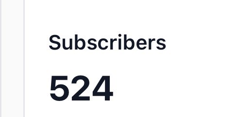 Been growing a local newsletter lately with <a href="/beehiiv/">beehiiv 🐝</a> 

Passed the 500 mark. 

📈