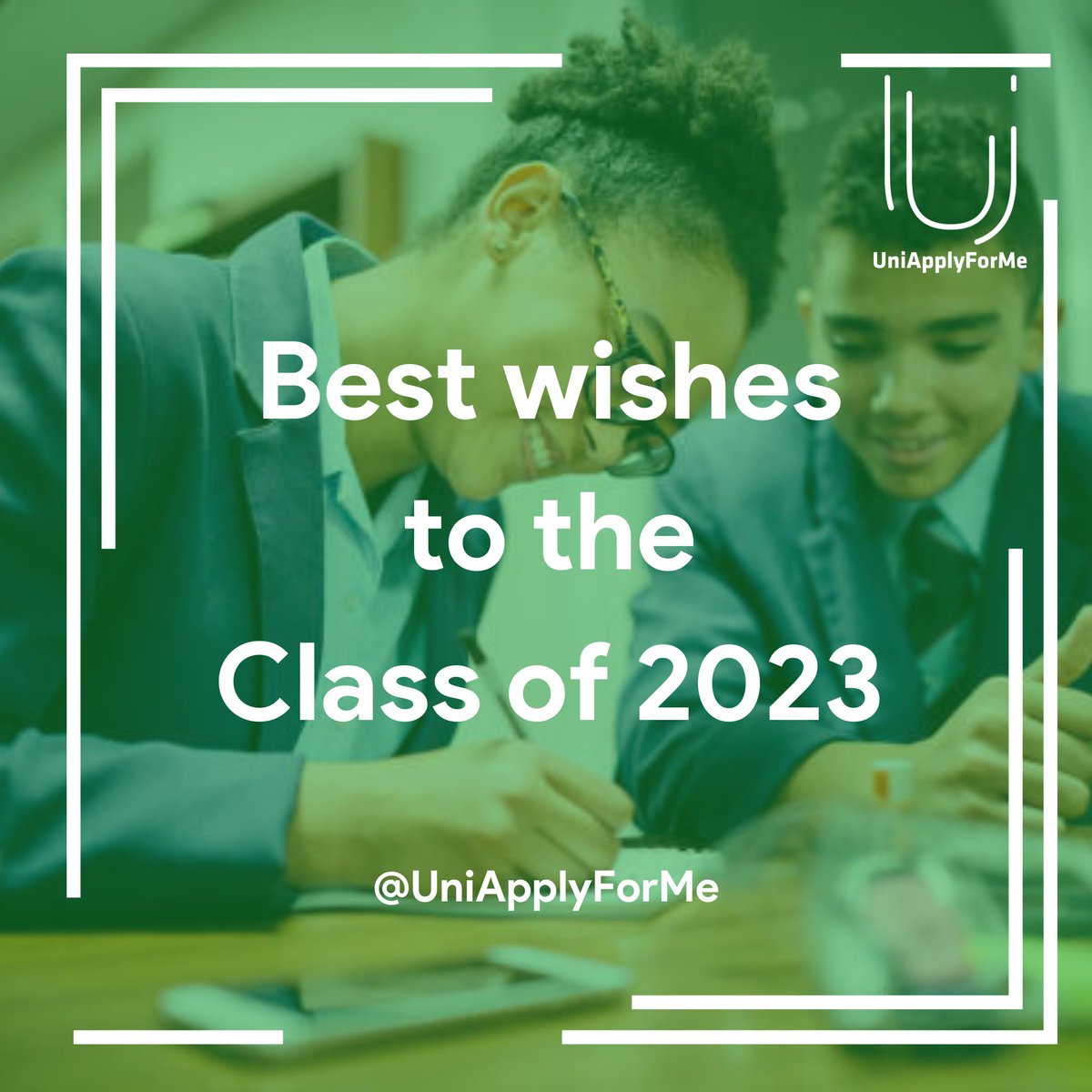 UniApplyForMe's tweet photo. Best wishes to the Class of 2023 with their exams.
Your dedication and hard work will surely lead you to success!
#UniApplyForMe #Classof2023 #Matrics https://t.co/FrUg4zlzni