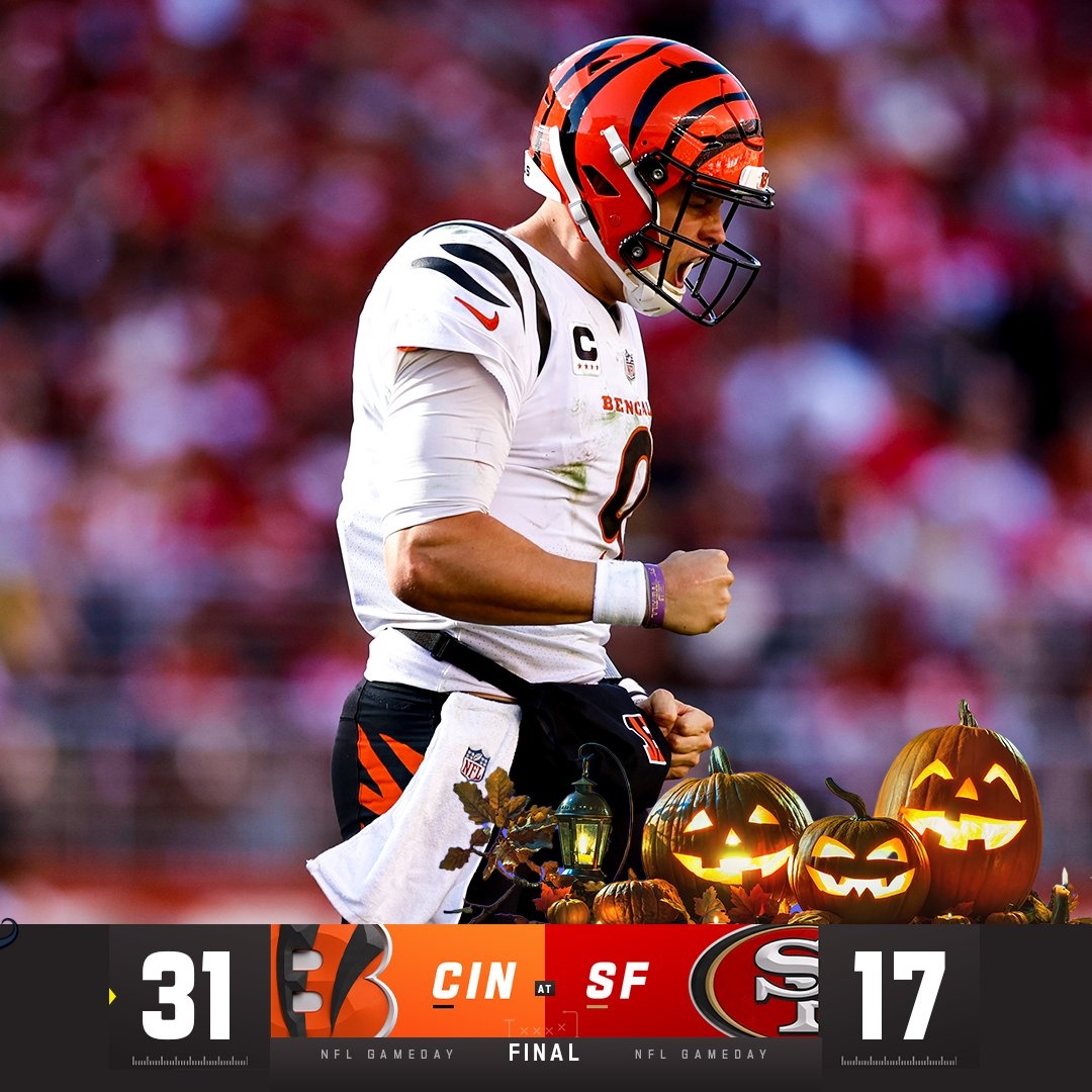 WINCINNATI_'s tweet photo. Bengals after the BYE = UNSTOPPABLE 🗣️ https://t.co/fiAWkGvD6A
