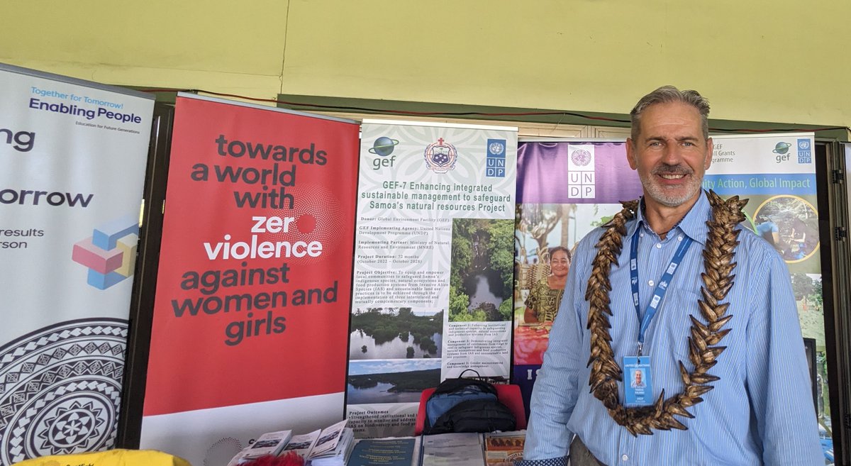 UNDP_Samoa's tweet image. #UNDay2023 brought together our #PartnersAtCore, including @JapanGov in Samoa, who is working with us &amp;amp; @samoagovt to transform land &amp;amp; maritime transport under the Climate Action Pathways for Island Transport #CAPIT Project, making transportation greener &amp;amp; cleaner in 🇼🇸.