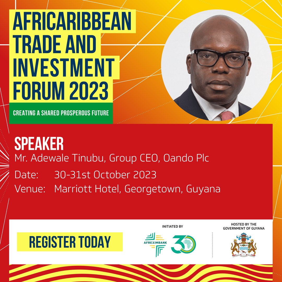 AfriCaribbean Trade and Investment Forum tweet media