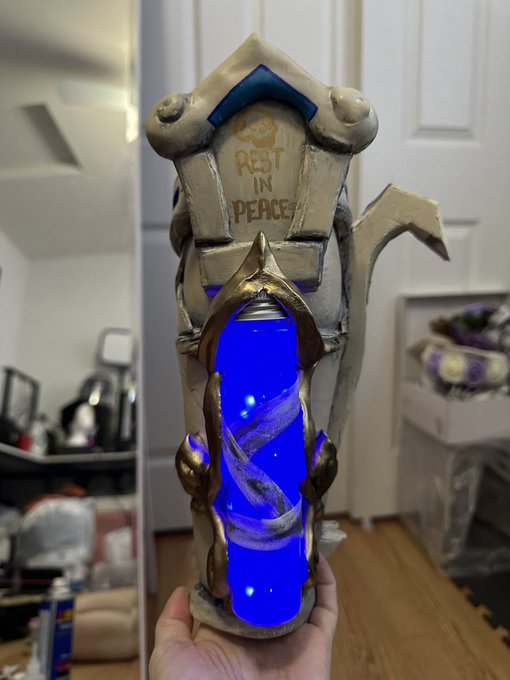 Finished the arm piece for ghostly bride widowmaker, all I have left is to paint the gun and she&rsquo;s ready<a href="/tag/throne"class="tags"><span>#throne</span></a><a href="/tag/wishlist"class="tags"><span>#wishlist</span></a>