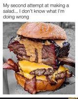 DaddyisBest's tweet photo. Too much lettuce??? https://t.co/VZShWsD43O