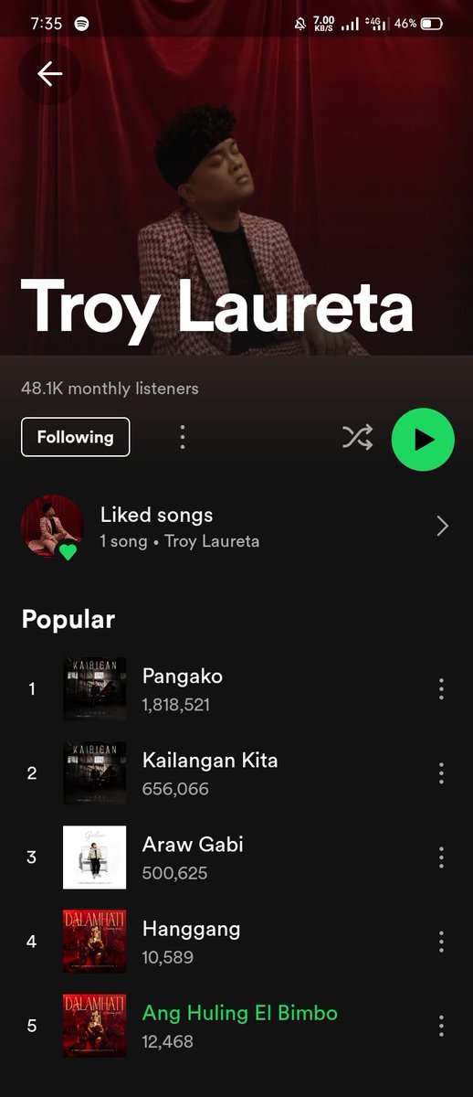 Morissette1996's tweet photo. Pasok agad yung 'AHEB' sa Top 5 Popular Songs ni Sir Troy. 💙 🎉
@itsMorissette #Morissette https://t.co/1dxA889Hsz