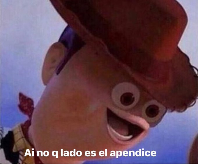 yo cada vez que me duele algún lado del estómago