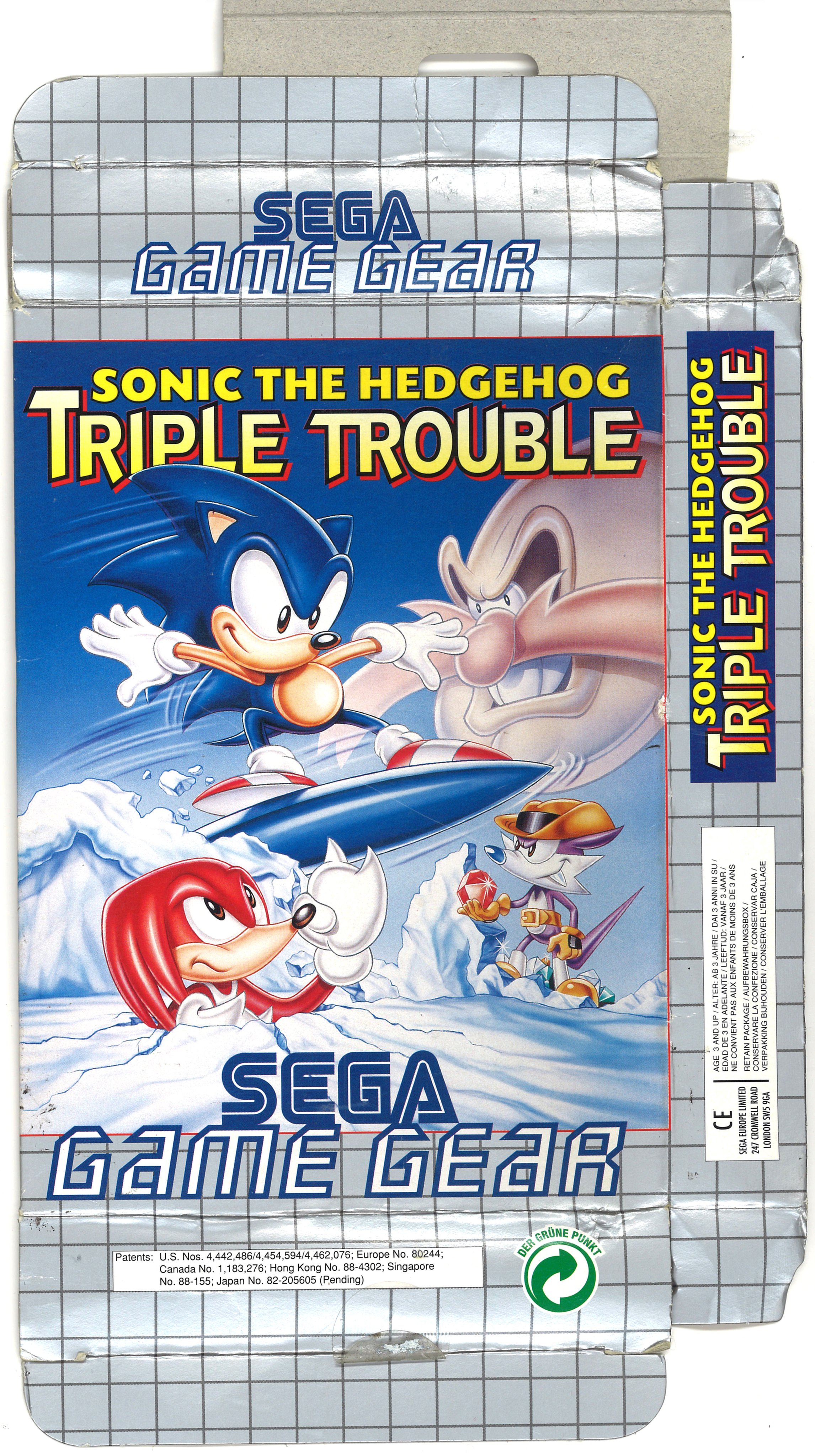 Sonic Triple Trouble - Sega Game Gear