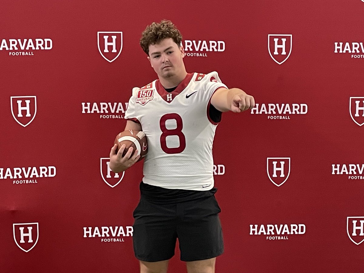 LMathiasmeier's tweet image. Had a great time this weekend at Harvard University! Thank you @HarvardFootball for the hospitality. Go Crimson! 
@Crim_Recruiting @Ryan_Kalukin @TheCoachHo