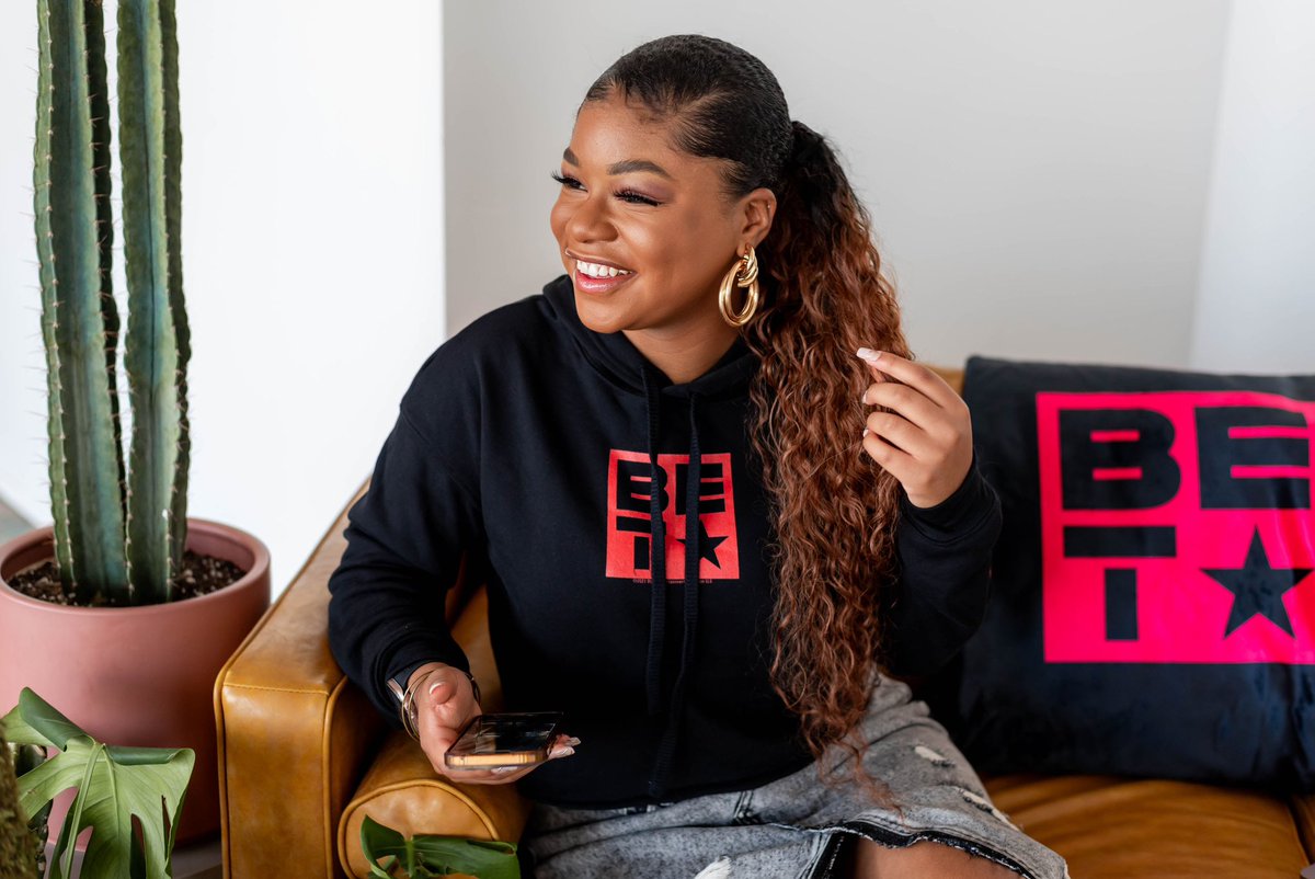 Gworl Boss Era Unlocked! 💅🏽⚡ 

Some seasons are all about trusting the timing and embracing pure moments of joy. ✨🌬️

I’m excited to be part of an incredible team amplifying Black content and culture at @bet / @vh1 .📺🖤 #whereblackculturelives