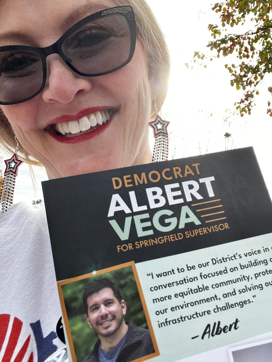 VANOWChapter's tweet photo. #VirginiaNOW PAC was out canvassing today this second to the last weekend before a consequential election! We were on the doors for our #equality champion candidates where we formally announced endorsements for all three really good people: @AV4Springfield & @LauraJaneCohen along with #ERANow favorite, @JCarrollFoy