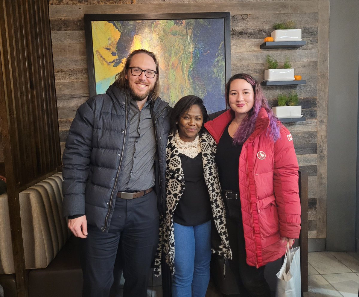 After 3 years of virtual communication, I had the opportunity to meet my mentor, <a href="/ShawnMcGuirk/">Shawn McGuirk</a>, &amp; his wonderful wife, <a href="/ChelseySD/">ChelseySD</a>, in person yesterday! Shawn is truly amazing, and I'm profoundly grateful for his unwavering support over the years. #mentor #PositiveImpact #Gratitude