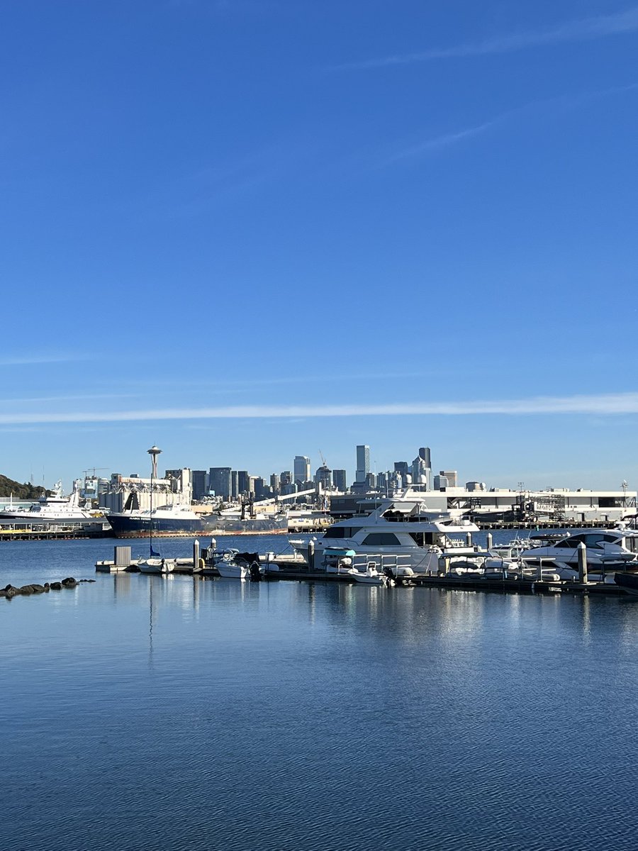 A glorious weather day in the Pacific Northwest.