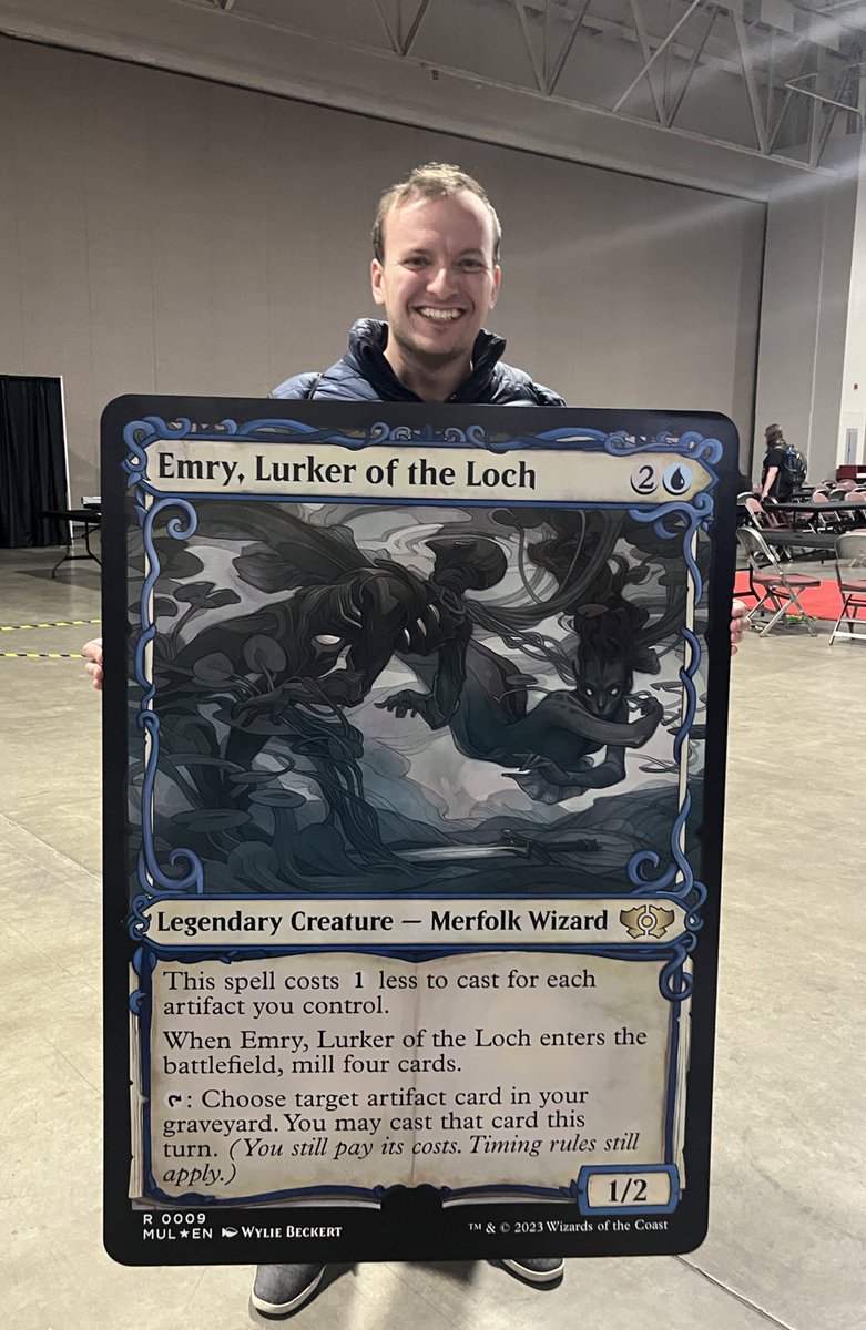 SystemMagicGreg's tweet photo. GIANT EMRY 🧜♀️ 📖 👑 #TheMagicSummit https://t.co/st0rq7O8np