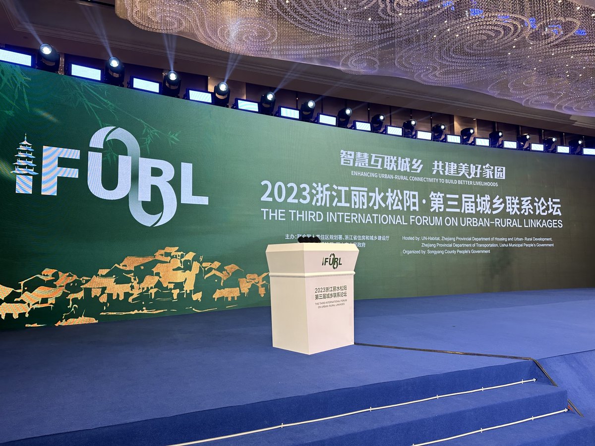 UNHABITAT_PLS's tweet photo. All set!
#IFURL3 #urbanoctober #WCD https://t.co/atofrzebmI