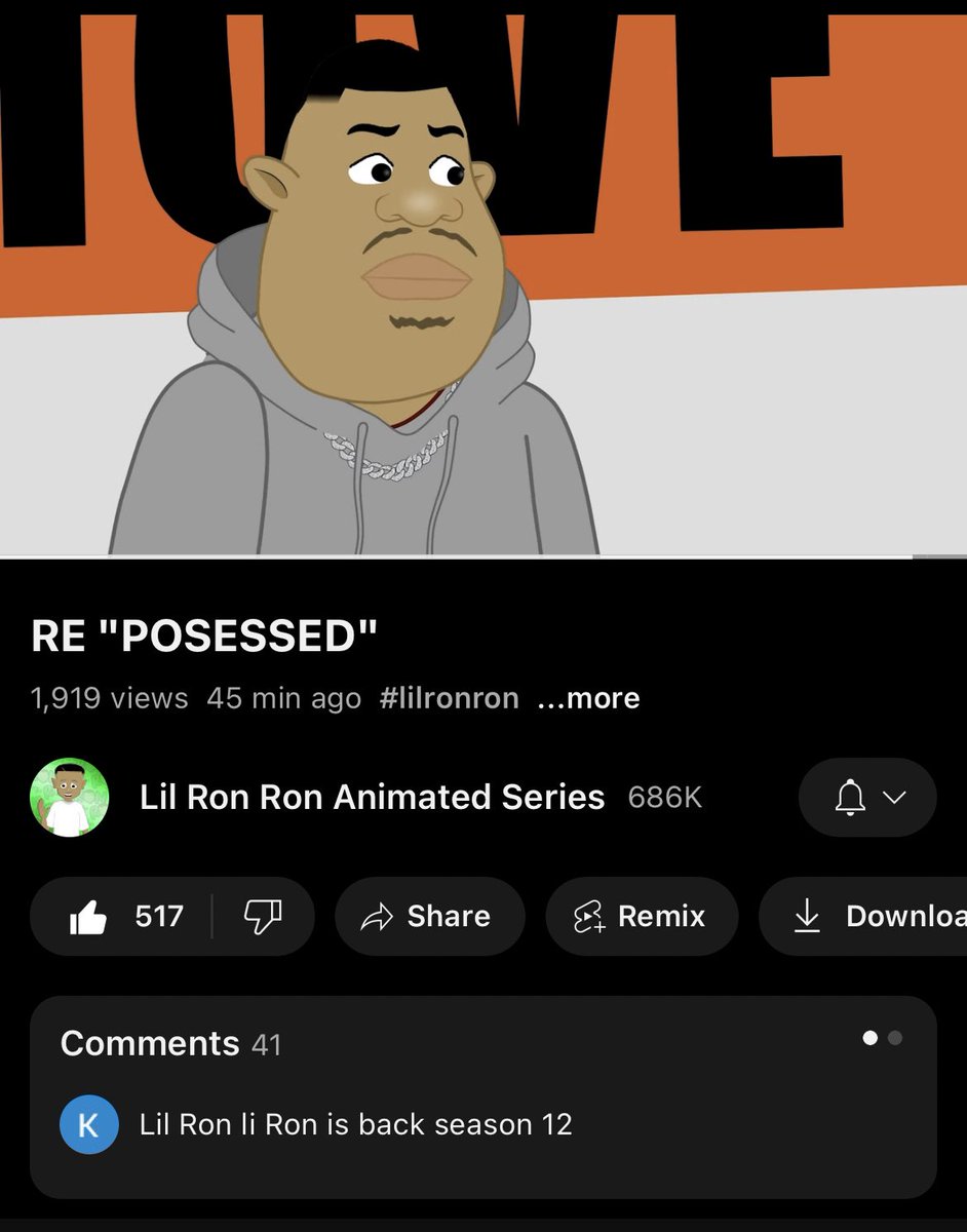 Cartoon_Connect's tweet photo. Lil Ron Ron (SEASON 12) JUST RELEASED! EPISODE 1 OUT NOW ON YOUTUBE!!! ๐ฅ๐๐พ
https://t.co/uTd7JDyiaY
#LilRonRon #CartoonConnect #Animation #Animatedwebseries https://t.co/u6Ny25O8sg