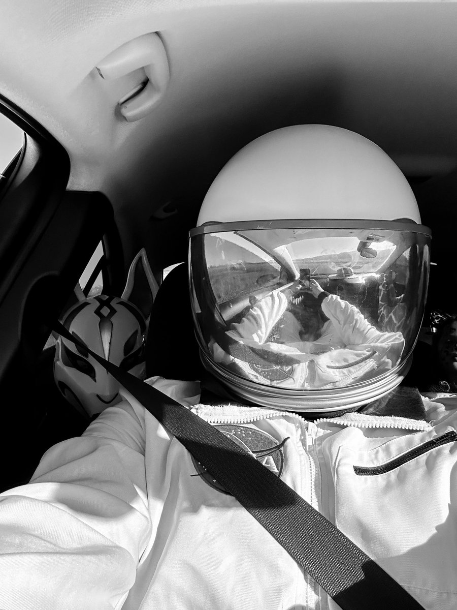 👽🌌🎃 Join our Spooktacular Costume Contest! 

Dress up 
Snap a pic
Tag us and post for a chance to win! 

4 lucky finalists will be selected during our next episode for X polling! Winner gets a stellar prize from our sponsors! 

Yes, Astronauts wear seatbelts too. Buckle Up!!