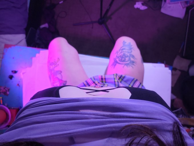 as your head starts to clear from the strange purple weed you realise your body feels.... different.