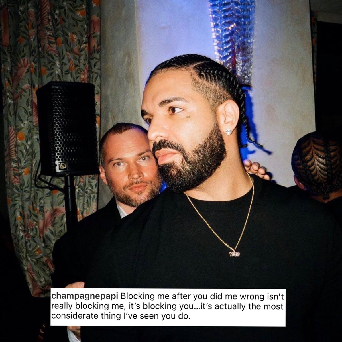 WordOnRd's tweet image. the king of captions @Drake