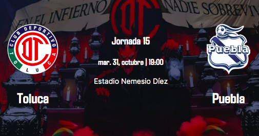 👹👹👹 ¿QUIERES VIVIR DE CERCA EL #TOLUCA VS #PUEBLA? 👹 👹👹 ¡TÚ PUEDES SER EL AFORTUNADO! PARA GANAR:👇🏽 1. Dale 🔁y❤️ a esta publicación. 2. Síguenos en todas la redes sociales y 👁️ a nuestros 2 conductores👥 en FACEBOOK, TWITTER y TIKTOK e INSTAGRAM (💯) @andresglezr y…