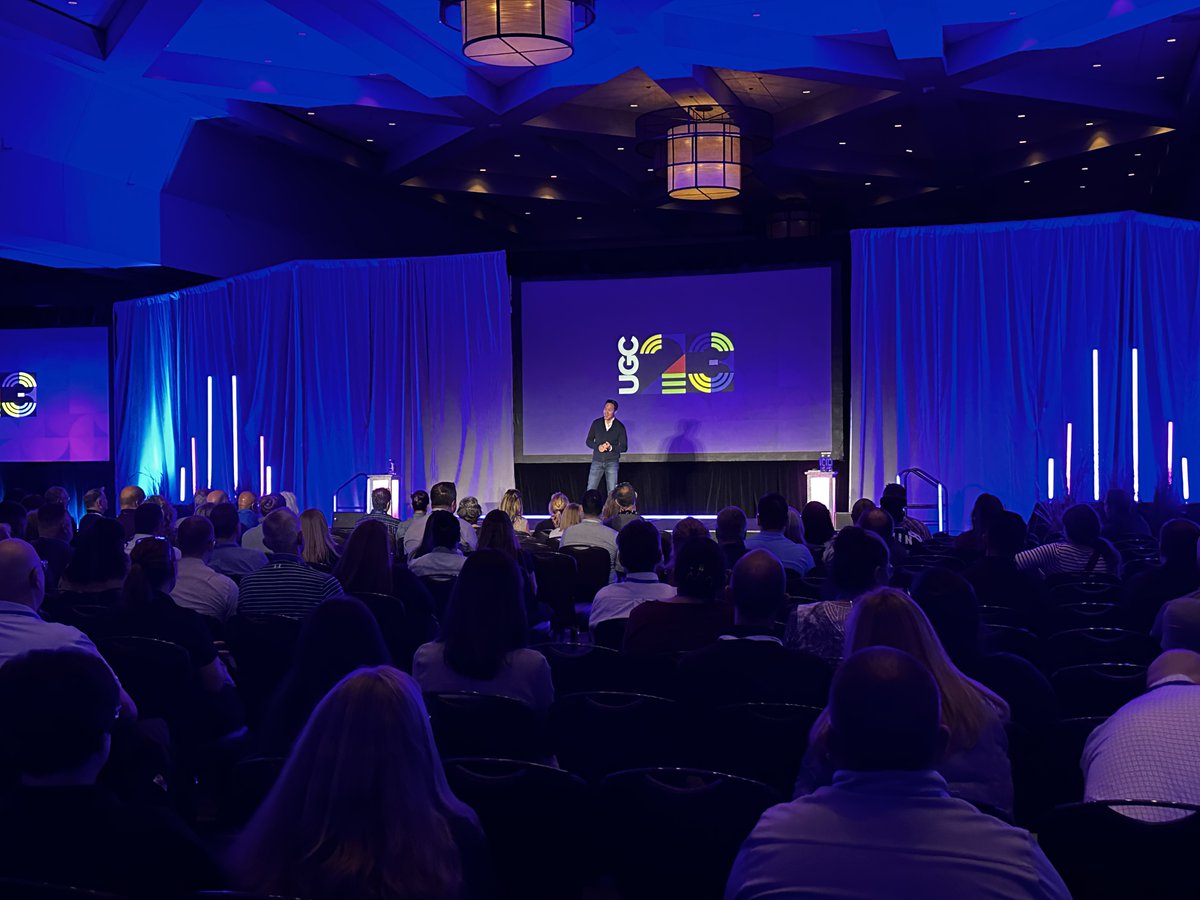 CBORD's tweet photo. Our President & CEO, Dan Park, kicked off #UGC2023 with an inspiring speech that set the tone for 3 days of innovation, learning, and community.
#UserGroupConference #CBORDInsights #UnlockingInnovation https://t.co/8yfz6Ujjt8