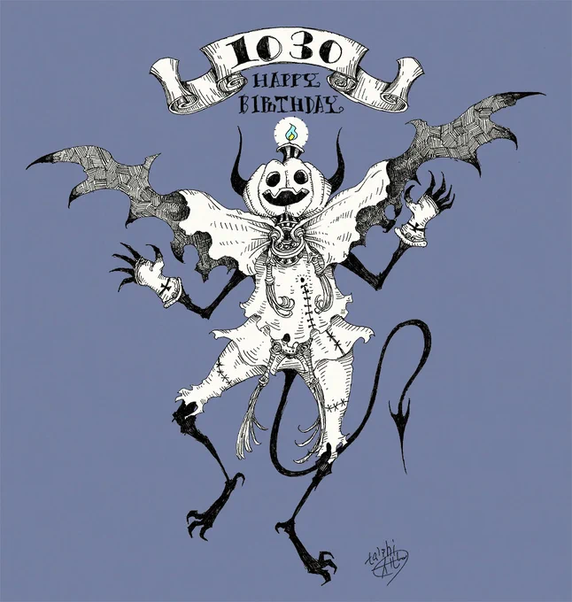 毎日誰かの誕生日! 10月30日生まれの方、お誕生日おめでとうございます! 10/30生まれの方に届くと嬉しいです。  準備万端で臨める1日となりますように!!  #誕生日 #happybirthday #10月30日 #ハロウィン