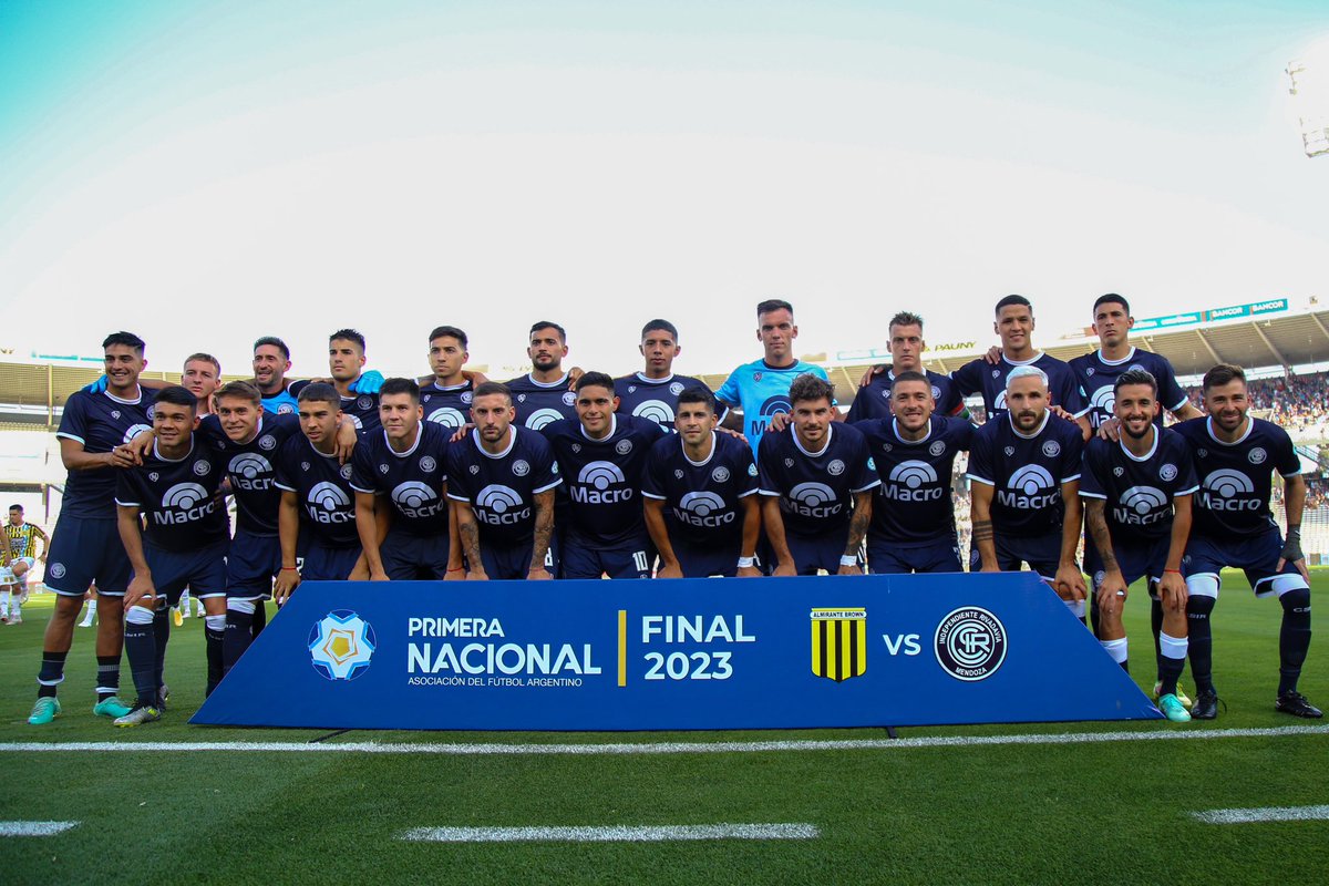 UlpianoSuarez's tweet photo. Felicitaciones al @CSIRoficial por consagrarse campeón de la Primera Nacional 2023 y ascender a la Primera División del fútbol argentino.

Este logro le hace muy bien a la @ciudaddemendoza y nos posiciona en el centro del deporte nacional. https://t.co/zut77qbprG