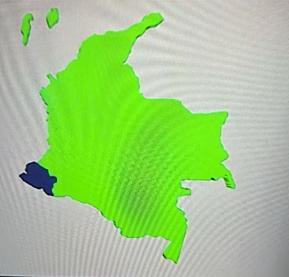 NatygarciaV's tweet image. Así queda el mapa de Colombia, azul es el partido del gobierno! 👏👏👏👏 todo está dicho!