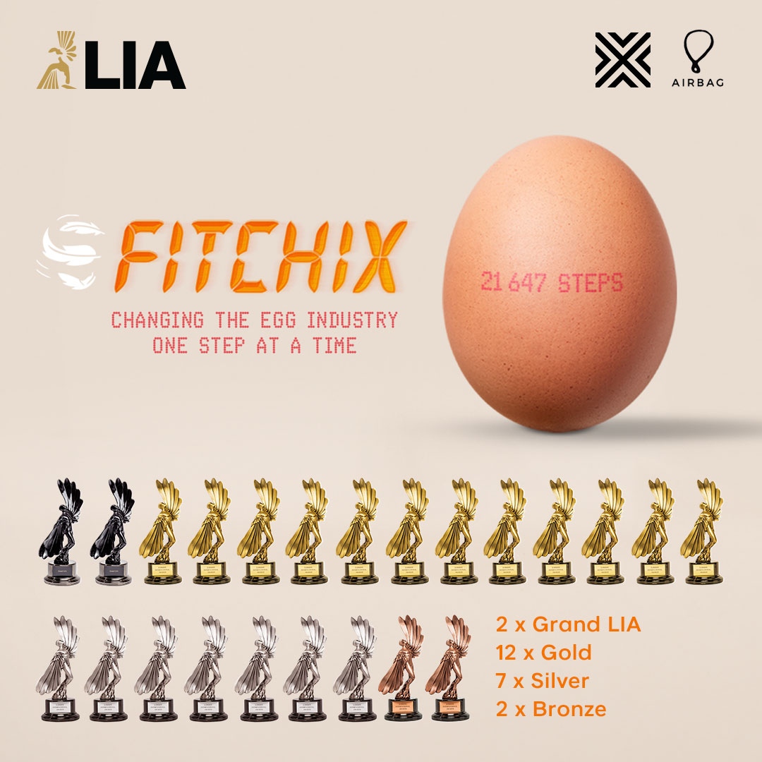 So clucking excited to see FitChix take home a haul at LIA! Well done to our client partners Honest Eggs Co., along with <a href="/AirbagProd/">Airbag Productions</a> for working so closely alongside us to make this idea a reality. Cracking job, team! Case study here: l8r.it/Y1rI #wearevmlyr #eggpuns