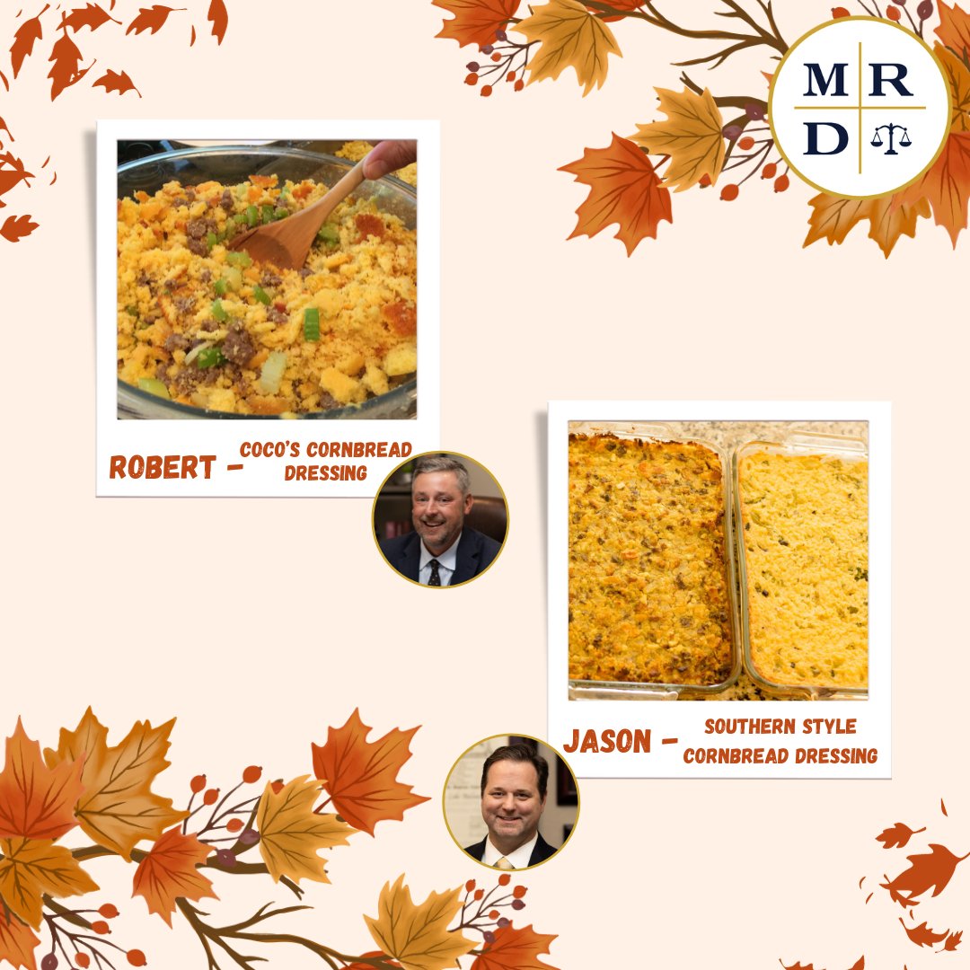 GumboLegalities's tweet photo. We hope y'all are celebrating today with your favorite Thanksgiving food! In the spirit of the holiday, we asked your favorite law firm what their favorite Thanksgiving dish is. 🦃 https://t.co/Olz1dQgaZb
