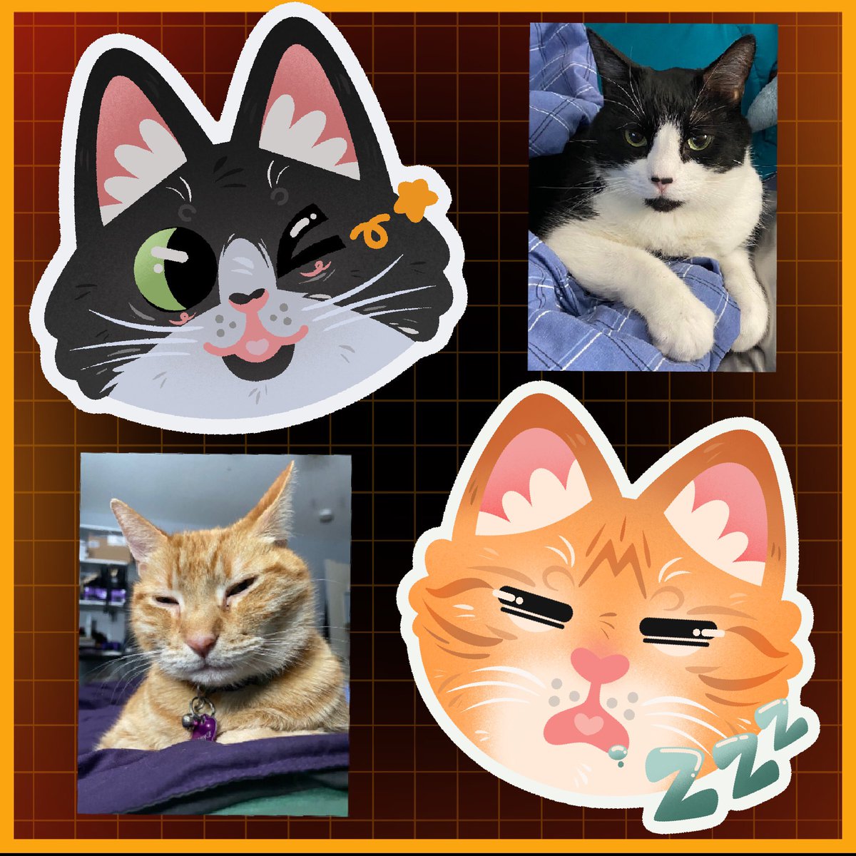 beetlesayz's tweet photo. Round 2 of pet icon commissions! I’m having a great time drawing all of these cuties :3
(Looking for a fun gift for a loved one or for yourself? Send me a message if you’re interested in one of these $7 icons!)
#commission #opencommissionswork https://t.co/du9c2niyC1