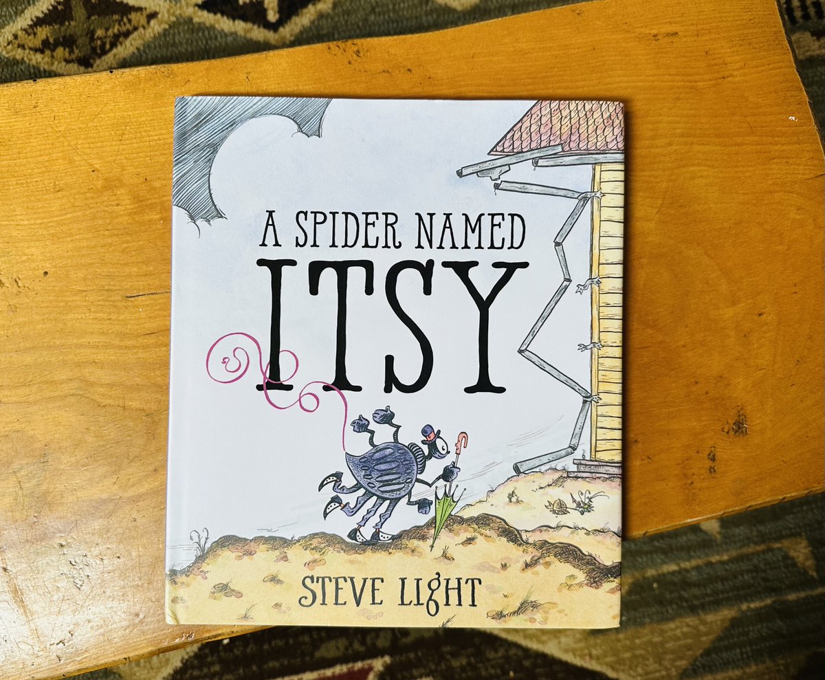 KidCongeniality's tweet image. “A Spider Named ITSY” by @SteveLight  is a charming spin on the well-known nursery rhyme. Read on if you are curious why the itsy-bitsy spider went up the waterspout 👉bit.ly/3MlMNj5
#kidlit #kidlitart #nurseryrhymes #BookShelf