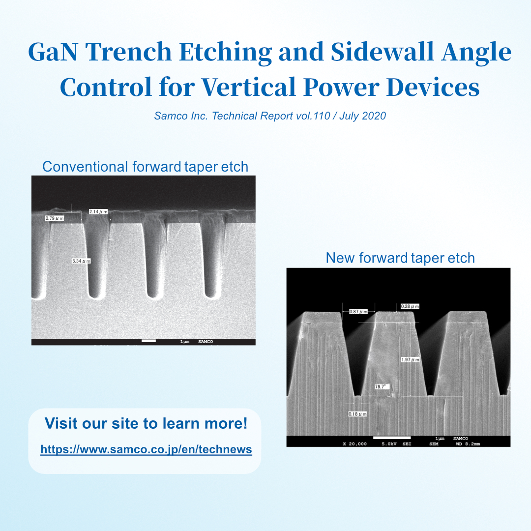 Check out cutting-edge GaN Vertical Power Device process solutions on #Samco's RIE-400iP ICP etcher in our Technical Report.
Read here ➡️ bit.ly/samco110

Questions? Share below! 💬
#Semiconductors #TechInnovation #PlasmaEtching #Samco #PowerDevice #GaNTech #ThinTech
