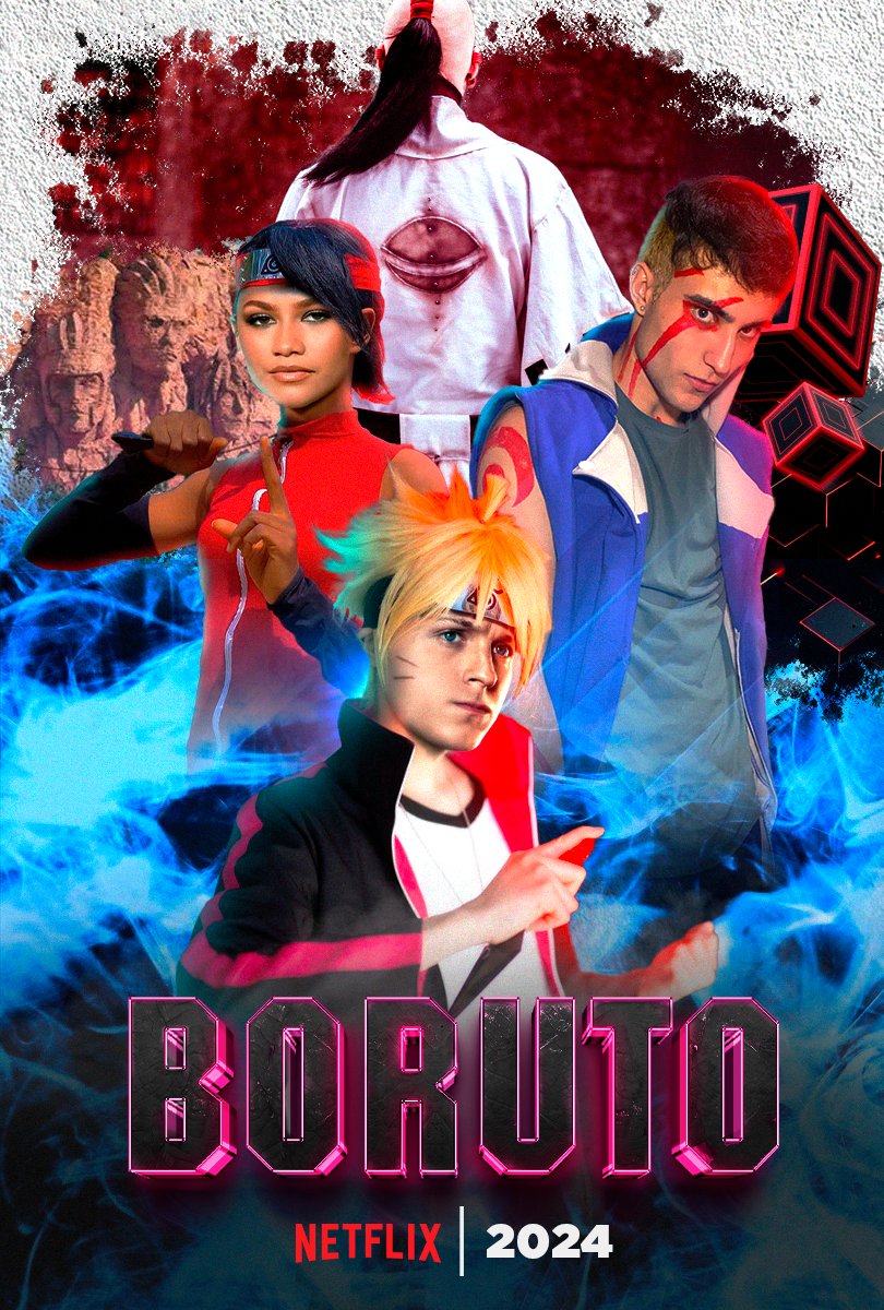 𝗞𝗔𝗭𝗨𝗠𝗔💢 on X: 🚨Boruto: a série em 2024, adaptação Netflix