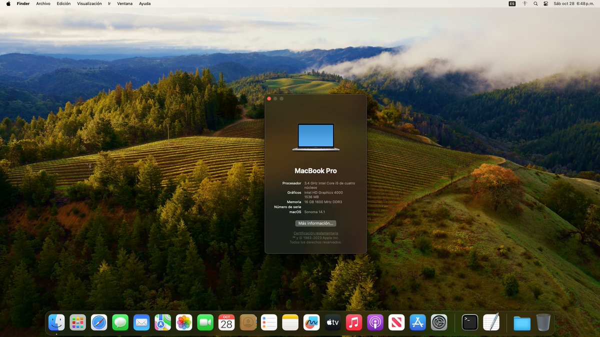 ReinierTutorial's tweet image. macOS 14.1 Sonoma
Asus Z77V-LX
Opencore 0.9.6   
Intel HD 4000  
#macOS14Sonoma #opencore